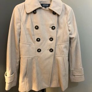 Tan/beige Kenneth Cole pea coat